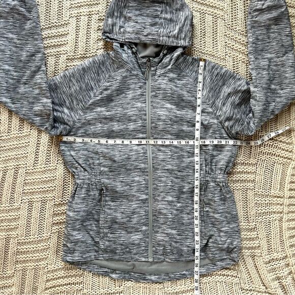 New Balance Women’s Water Resistance Windbreaker Jacket Gray Hoodie Size XL - Picture 16 of 16